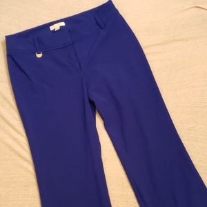 Women's sz 0 Royal Blue NY&C Stretch Dress Pants
